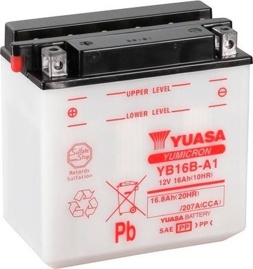 Yuasa YB16B-A1 - Стартерная аккумуляторная батарея, АКБ www.avaruosad.ee