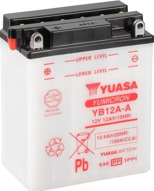 Yuasa YB12A-A - Стартерная аккумуляторная батарея, АКБ www.avaruosad.ee