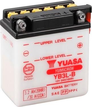 Yuasa YB3L-B - Стартерная аккумуляторная батарея, АКБ www.avaruosad.ee