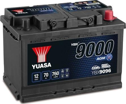 Yuasa YBX9096 - Starter Battery www.avaruosad.ee