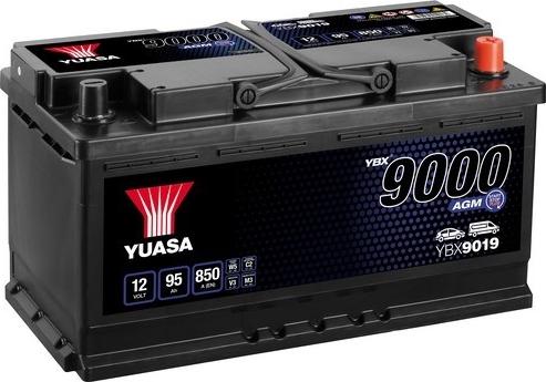 Yuasa YBX9019 - Стартерная аккумуляторная батарея, АКБ www.avaruosad.ee