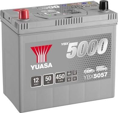 Yuasa YBX5057 - Starter Battery www.avaruosad.ee