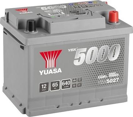 Yuasa YBX5027 - Стартерная аккумуляторная батарея, АКБ www.avaruosad.ee
