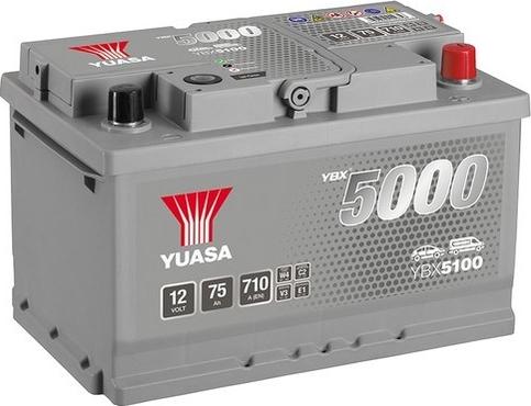 Yuasa YBX5100 - Стартерная аккумуляторная батарея, АКБ www.avaruosad.ee