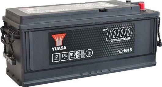 Yuasa YBX1615 - Стартерная аккумуляторная батарея, АКБ www.avaruosad.ee