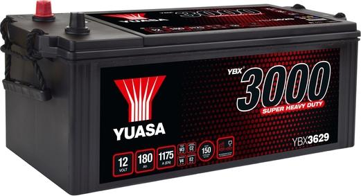 Yuasa YBX3629 - Стартерная аккумуляторная батарея, АКБ www.avaruosad.ee