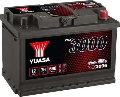 Yuasa YBX3096 - Стартерная аккумуляторная батарея, АКБ www.avaruosad.ee