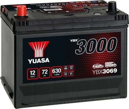 Yuasa YBX3069 - Starter Battery www.avaruosad.ee