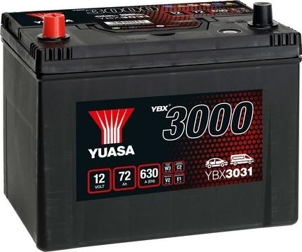 Yuasa YBX3031 - Starter Battery www.avaruosad.ee