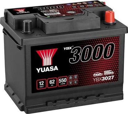 Yuasa YBX3027 - Стартерная аккумуляторная батарея, АКБ www.avaruosad.ee