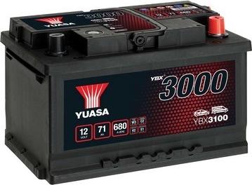Yuasa YBX3100 - Starter Battery www.avaruosad.ee