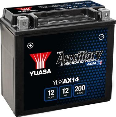 Yuasa YBXAX14 - Starter Battery www.avaruosad.ee