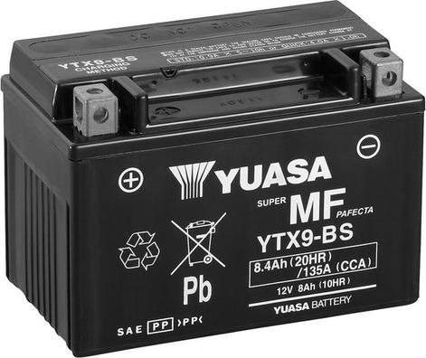 Yuasa YTX9-BS - Стартерная аккумуляторная батарея, АКБ www.avaruosad.ee