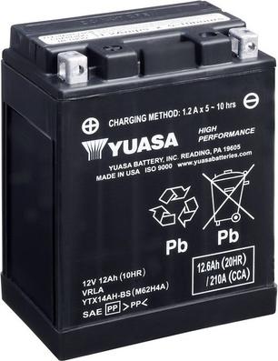 Yuasa YTX14AH-BS - Starter Battery www.avaruosad.ee