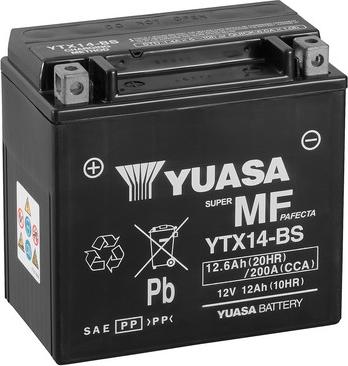 Yuasa YTX14-BS(CP) - Starter Battery www.avaruosad.ee