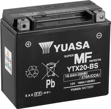 Yuasa YTX20-BS - Стартерная аккумуляторная батарея, АКБ www.avaruosad.ee
