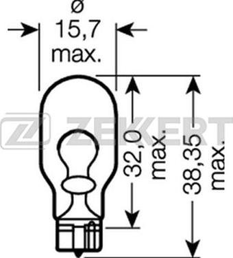 Zekkert LP-1090 - Bulb, indicator www.avaruosad.ee
