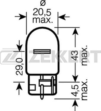 Zekkert LP-1150 - Bulb, indicator www.avaruosad.ee
