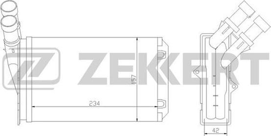 Zekkert MK-5020 - Soojusvaheti,salongiküte www.avaruosad.ee