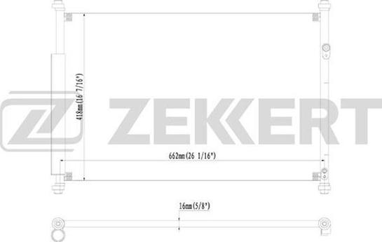 Zekkert MK-3054 - Kondensaator,kliimaseade www.avaruosad.ee