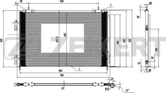 Zekkert MK-3171 - Kondensaator,kliimaseade www.avaruosad.ee