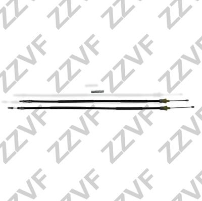 ZZVF ZV15F - Cable, parking brake www.avaruosad.ee