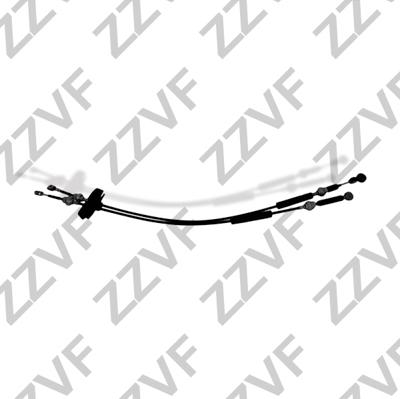 ZZVF ZVH8501 - Cable, manual transmission www.avaruosad.ee