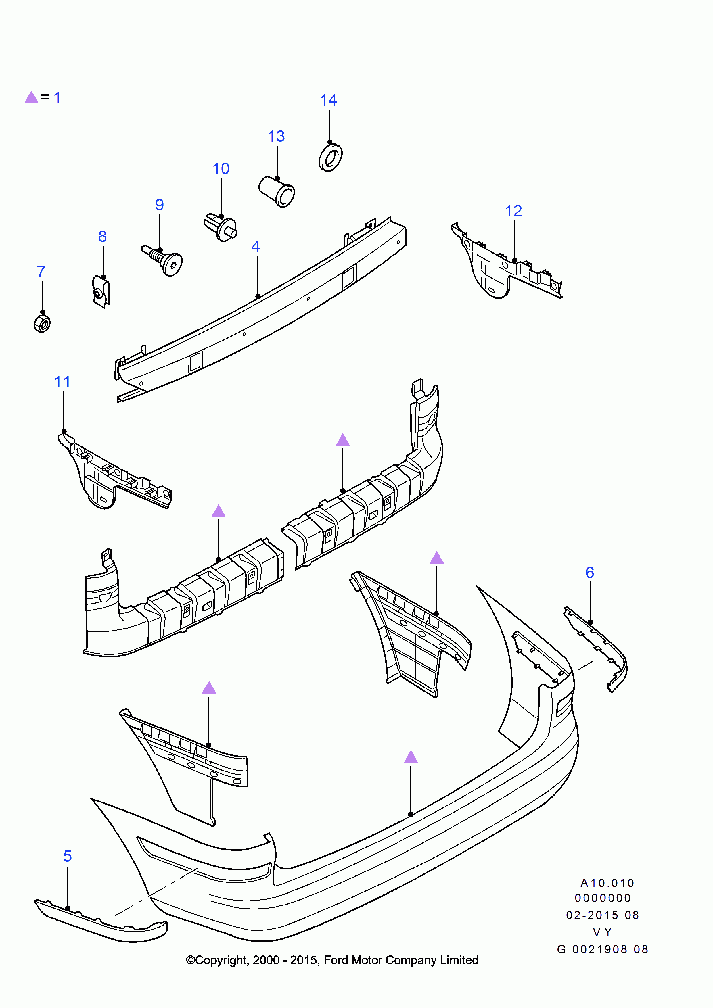 FORD 7201524 - Zobsiksnas komplekts www.avaruosad.ee