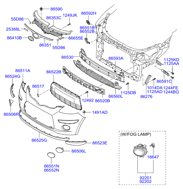 KIA 865840X000 - Kate,udutuled www.avaruosad.ee