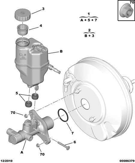 CITROËN 4637 17 - Brake master cylinder fluid reservoir: 01 pcs. www.avaruosad.ee