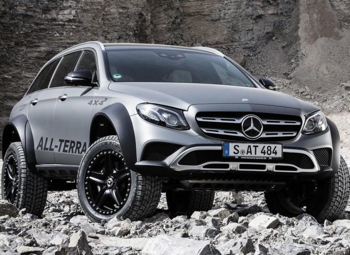 Mercedes demonstreeris 42-sentimeetrise kliirensiga E-klassi universaali All-Terrain 4×4² с