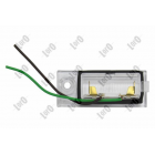 License plate light v.A4 98-01 AVANT/A6 98-05