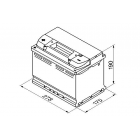 Bosch S4 009 74Ah 680A 278x175x190 +-