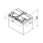 Bosch S4 024 60Ач 540А 232x173x225 --+