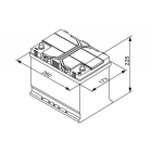 Bosch S4 026 70Ач 630А 261x175x220 --+