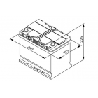 Bosch S4 027 70Ач 630А 261x175x220 +-