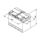 Bosch S4 029 95Ач 830А 306x173x225 +-