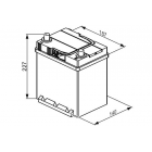 Bosch S4 030 40Ач 330А 187x127x227 --+