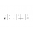 Bosch EFB S4 E07 65Ah 650A 278x175x175-+