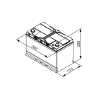 Bosch EFB S4 E41 72Ач 760А 261x175x220-+