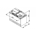Bosch EFB S4 E42 85Ач 800А 306x173x225-+