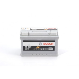 Bosch S5 007 74Ah 750A 278x175x175 -+, 0092S50070