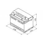 Bosch S5 007 74Ач 750А 278x175x175 --+