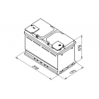 Bosch S5 010 85Ah 800A 315x175x175 -+