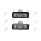 License plate light LED l+r DUCATO 06- without gasket