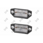 Luz matrícula LED v+p MONDEO 00-07 tornillos