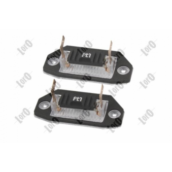 Numbrituli LED v+p MONDEO 00-07 kruvideg, 017-25-900LED