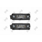 License plate light LED left+right PASSAT 05-10 sedan