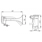 Pneumapasun BOSCH 12V 240W 118dB