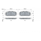 BP2249 piduriklotsid VAG15- BOSCH